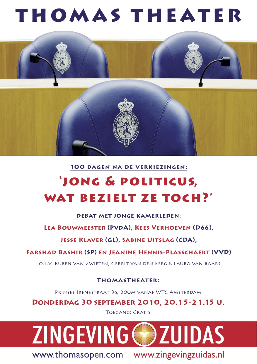 Uit de inbox: Maak kennis met 2e kamerleden van onze&nbsp;generatie!